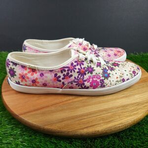 Keds X Kate Spade New York Champion Pacific Petals Sneakers WF63061 Size 9
